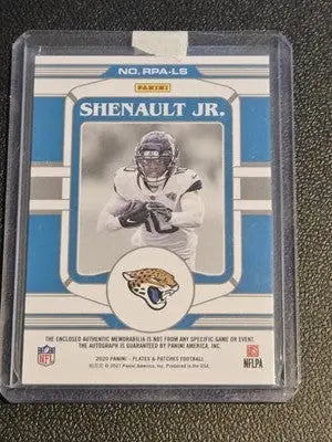 2020 Plates & Patches #RPA-LS L.Shenault Jr. Rookie Patch Autos #/99 - Football Card Single