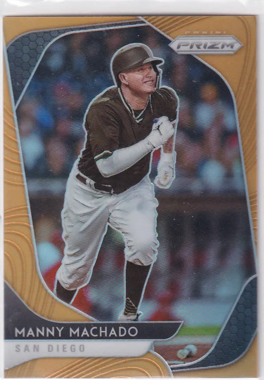 2020 PRIZM #76 MANNY MACHADO 17/100- SAN DIEGO PADRES - Baseball Card Single