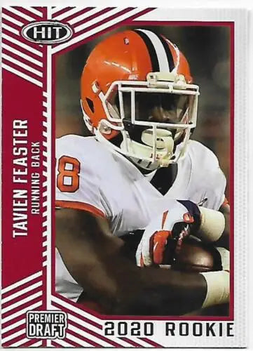 2020 SAGE HIT Premier Draft Red Tavien Feaster rookie card in original gloss condition