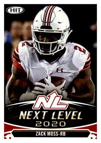 2020 SAGE HIT Premier Draft Red #43 Zack Moss NM Near Mint - Football Card Single