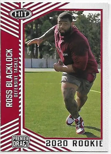 2020 SAGE HIT Premier Draft Red #68 Ross Blacklock NM Near Mint - Football Card Single