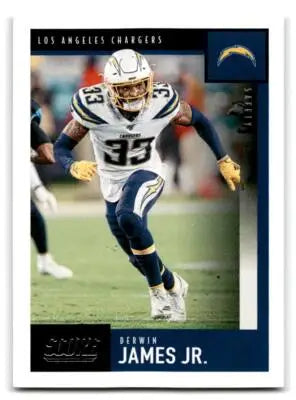2020 Score #153 Derwin James Jr. - Football Card Single