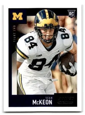 2020 Score Sean McKeon trading card featuring Sean McKeon football collectible