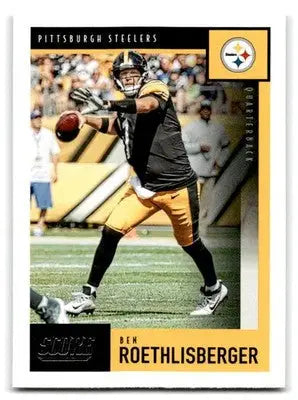 2020 Score #77 Ben Roethlisberger - Football Card Single