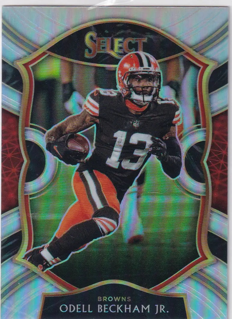 2020 SELECT #25 ODELL BECKHAM JR SILVER- CLEVELAND BROWNS