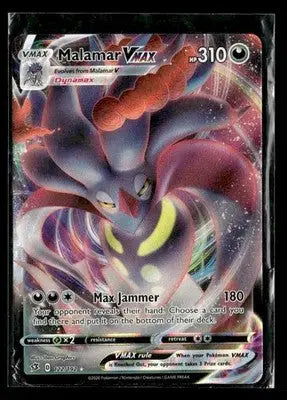 2020 Sword & Shield: Rebel Clash Malamar VMAX #122/192 Holo Rare NM - Pokémon Card Single