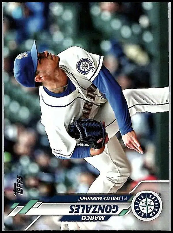 2020 Topps #104 Marco Gonzales NM-MT Seattle Mariners Baseball Card - Baseball Card Single