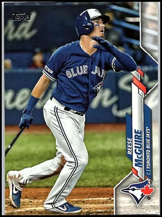 2020 Topps #109 Reese McGuire NM-MT Toronto Blue Jays Baseball Card - Baseball Card Single