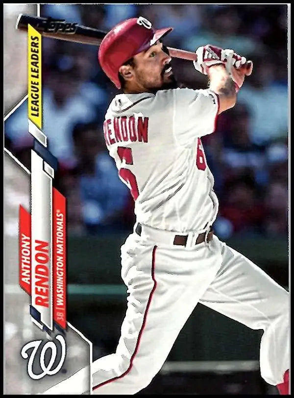 2020 Topps #11 Anthony Rendon NM-MT Washington Nationals Baseball Card - Baseball Card Single