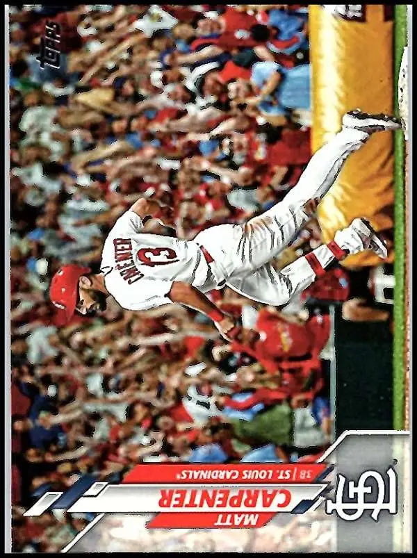 2020 Topps #113 Matt Carpenter NM-MT St. Louis Cardinals Baseball Card - Baseball Card Single