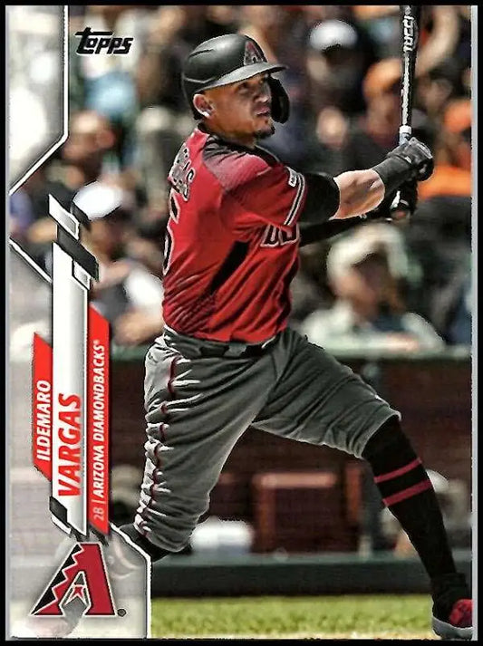 2020 Topps #114 Ildemaro Vargas NM-MT Arizona Diamondbacks Baseball Card - Baseball Card Single