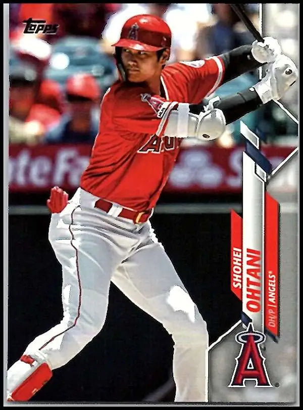 2020 Topps #125 Shohei Ohtani NM-MT Los Angeles Angels Baseball Card - Baseball Card Single