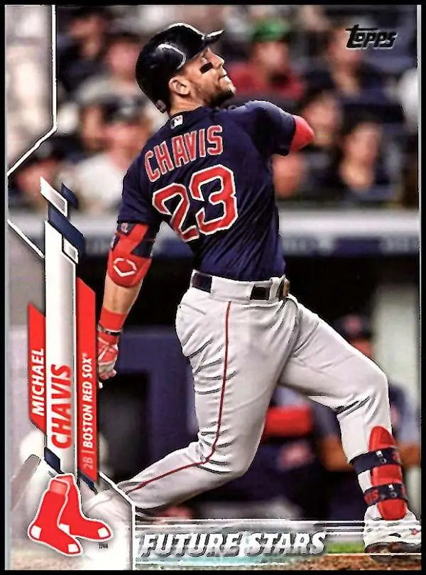 2020 Topps #130 Michael Chavis NM-MT Boston Red Sox Baseball Card - Baseball Card Single