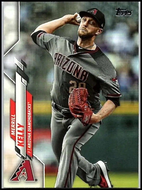 2020 Topps #137 Merrill Kelly NM-MT Arizona Diamondbacks Baseball Card - Baseball Card Single