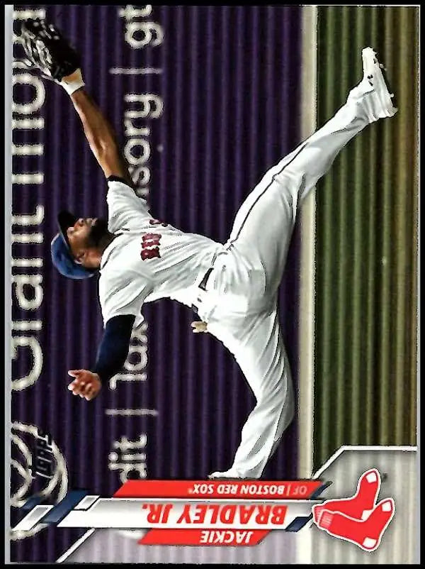 2020 Topps #138 Jackie Bradley Jr. NM-MT Boston Red Sox Baseball Card - Baseball Card Single