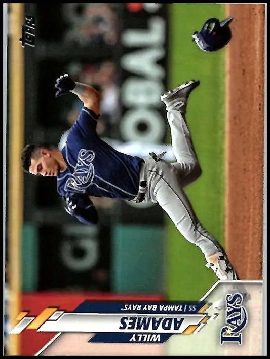 2020 Topps #148 Willy Adames NM-MT Tampa Bay Rays Baseball Card - Baseball Card Single