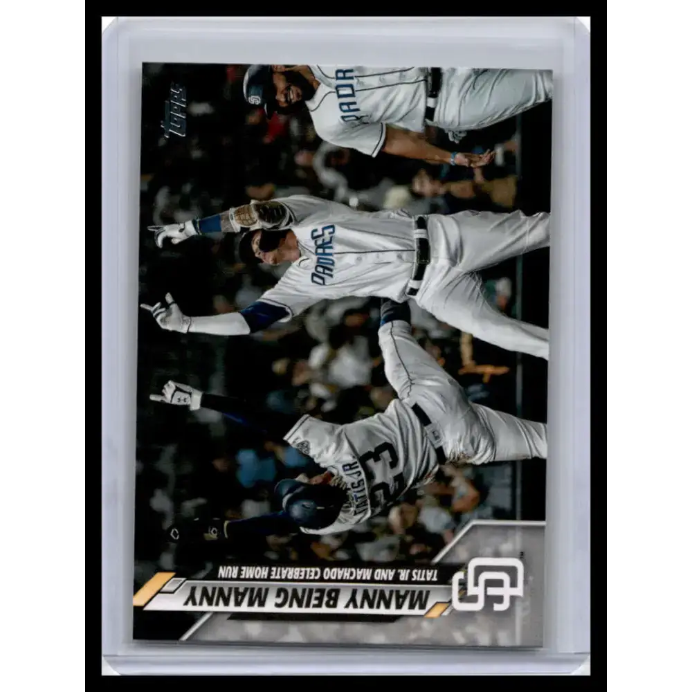 2020 Topps #15 Manny Being Manny/Tatis Jr./Machado) CL NM-MT San Diego Padres Baseball Card - Baseball Card Single