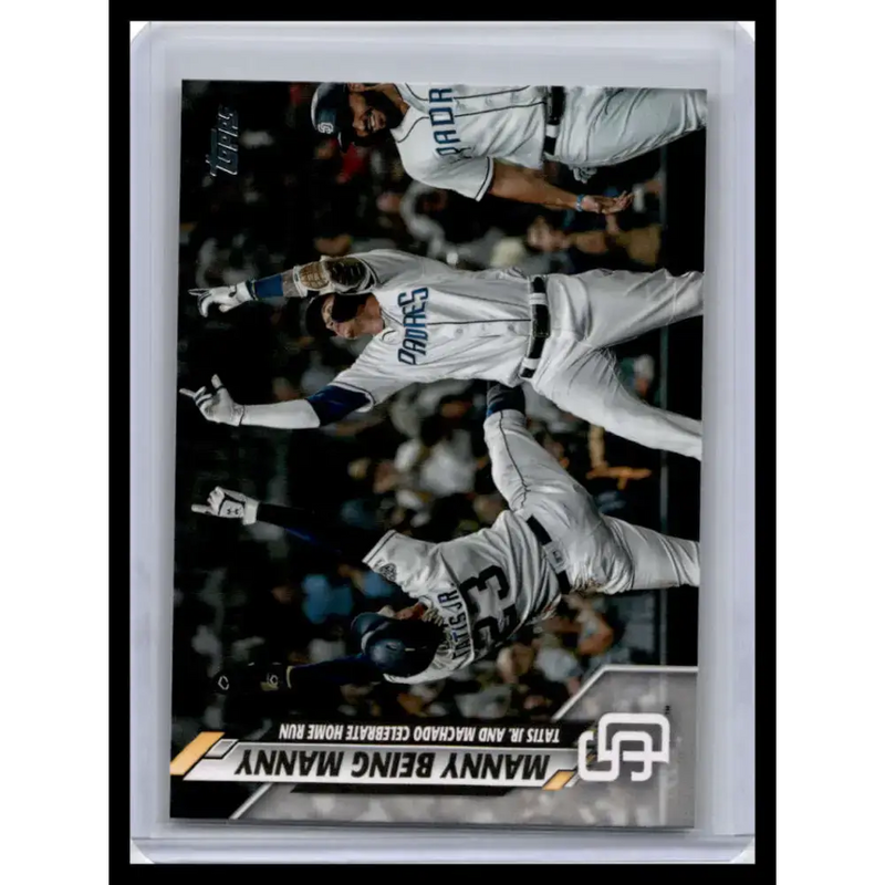 2020 Topps #15 Manny Being Manny/Tatis Jr./Machado) CL NM-MT San Diego Padres Baseball Card - Baseball Card Single