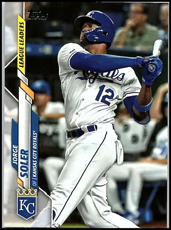 2020 Topps #159 Jorge Soler NM-MT Kansas City Royals Baseball Card - Baseball Card Single