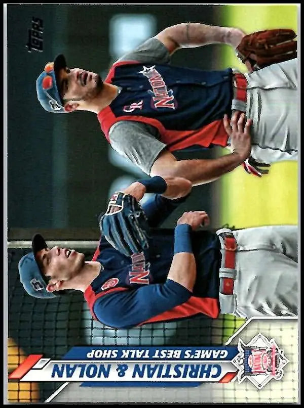 2020 Topps #160 Christian and Nolan NM-MT Baseball Card - Baseball Card Single