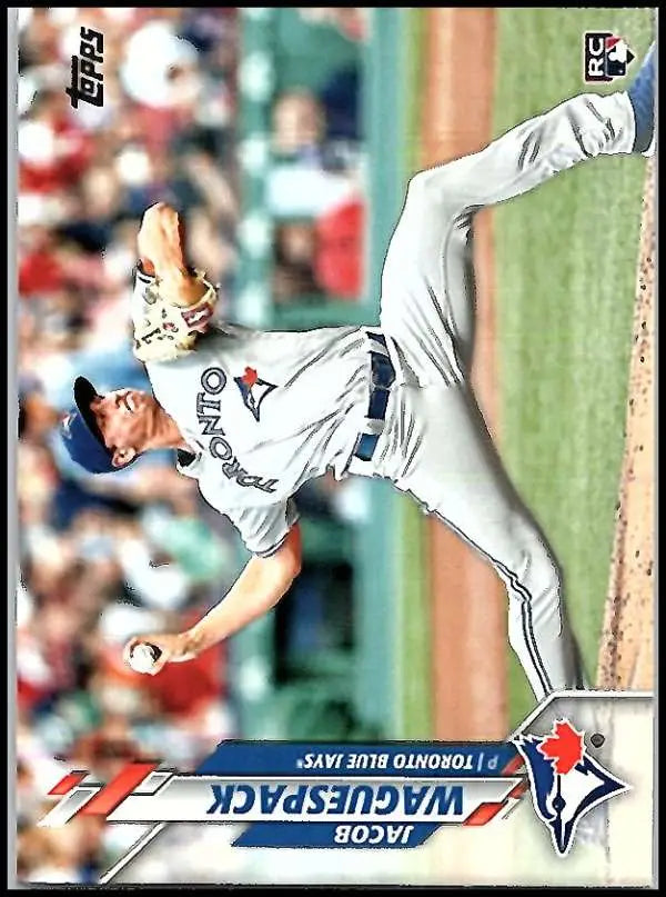 2020 Topps #169 Jacob Waguespack NM-MT RC Rookie Toronto Blue Jays Baseball Card - Baseball Card Single