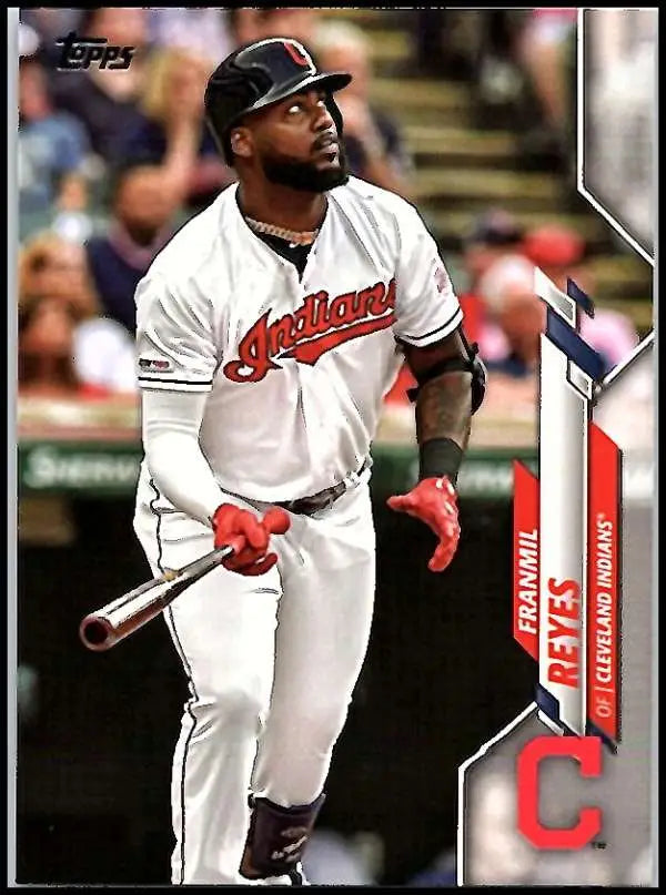 2020 Topps #17 Franmil Reyes NM-MT Cleveland Indians Baseball Card - Baseball Card Single