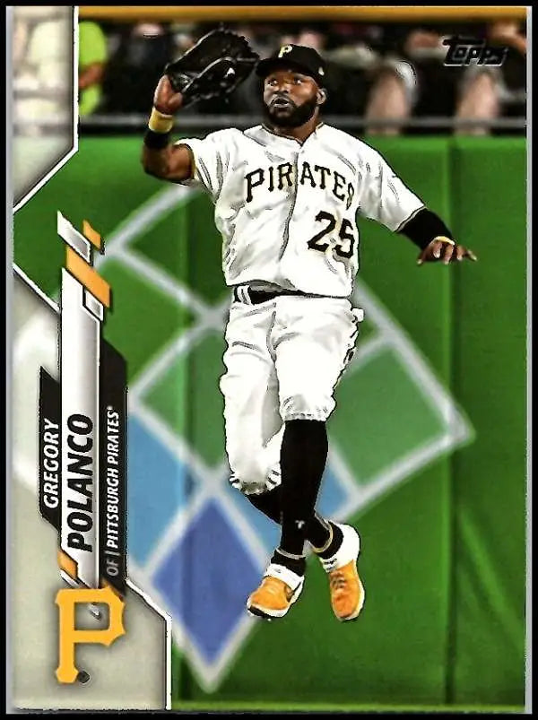 2020 Topps #170 Gregory Polanco NM-MT Pittsburgh Pirates Baseball Card - Baseball Card Single