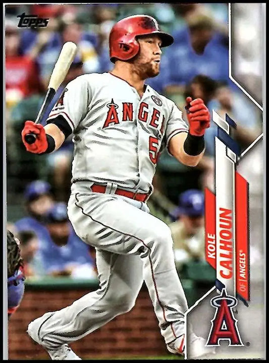 2020 Topps #171 Kole Calhoun NM-MT Los Angeles Angels Baseball Card - Baseball Card Single