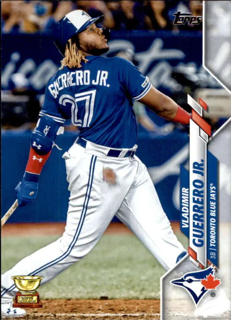 2020 Topps #182 Vladimir Guerrero Jr. NM-MT Toronto Blue Jays Baseball Card - Baseball Card Single