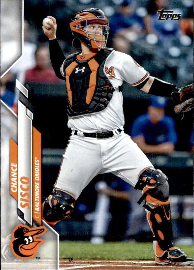 2020 Topps #187 Chance Sisco NM-MT Baltimore Orioles Baseball Card - Baseball Card Single