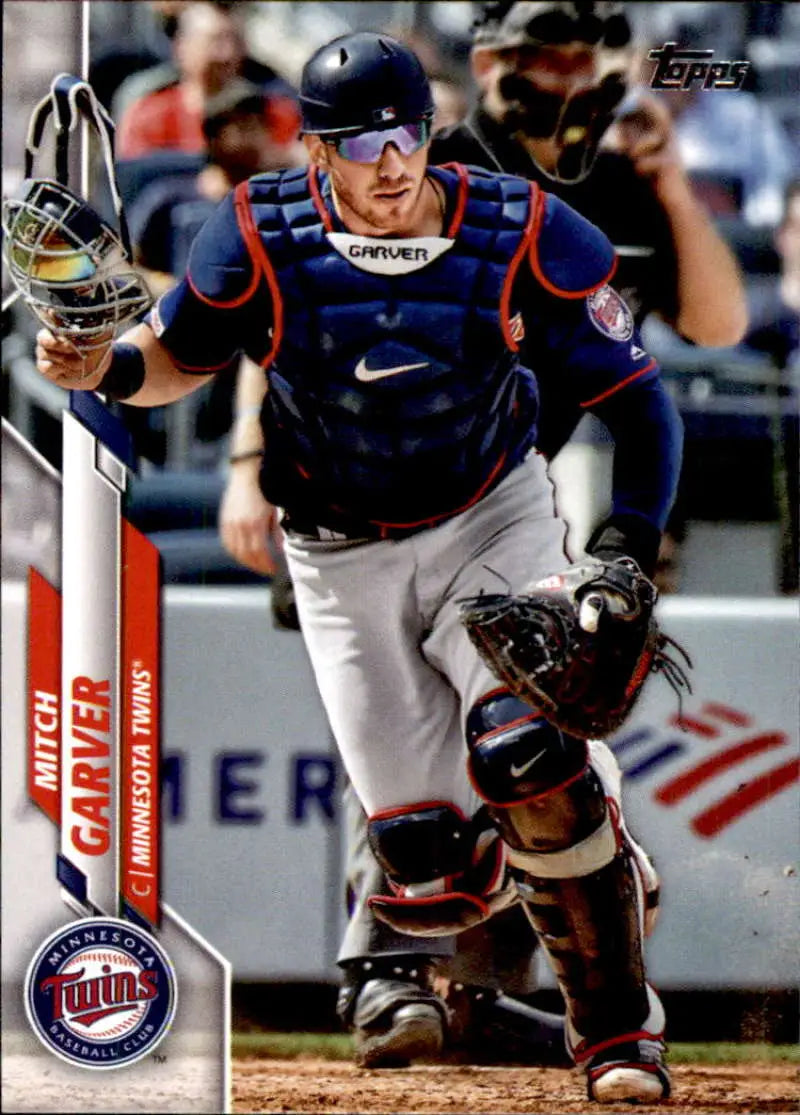 2020 Topps #210 Mitch Garver NM-MT Minnesota Twins Baseball Card - Baseball Card Single