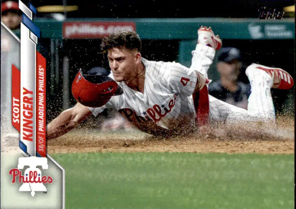 2020 Topps #216 Scott Kingery NM-MT Philadelphia Phillies Baseball Card - Baseball Card Single