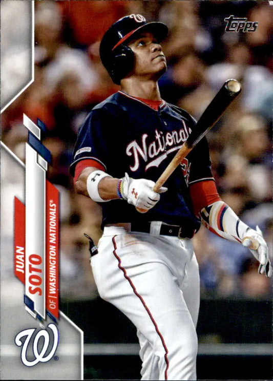 2020 Topps #224 Juan Soto NM-MT Washington Nationals Baseball Card - Baseball Card Single