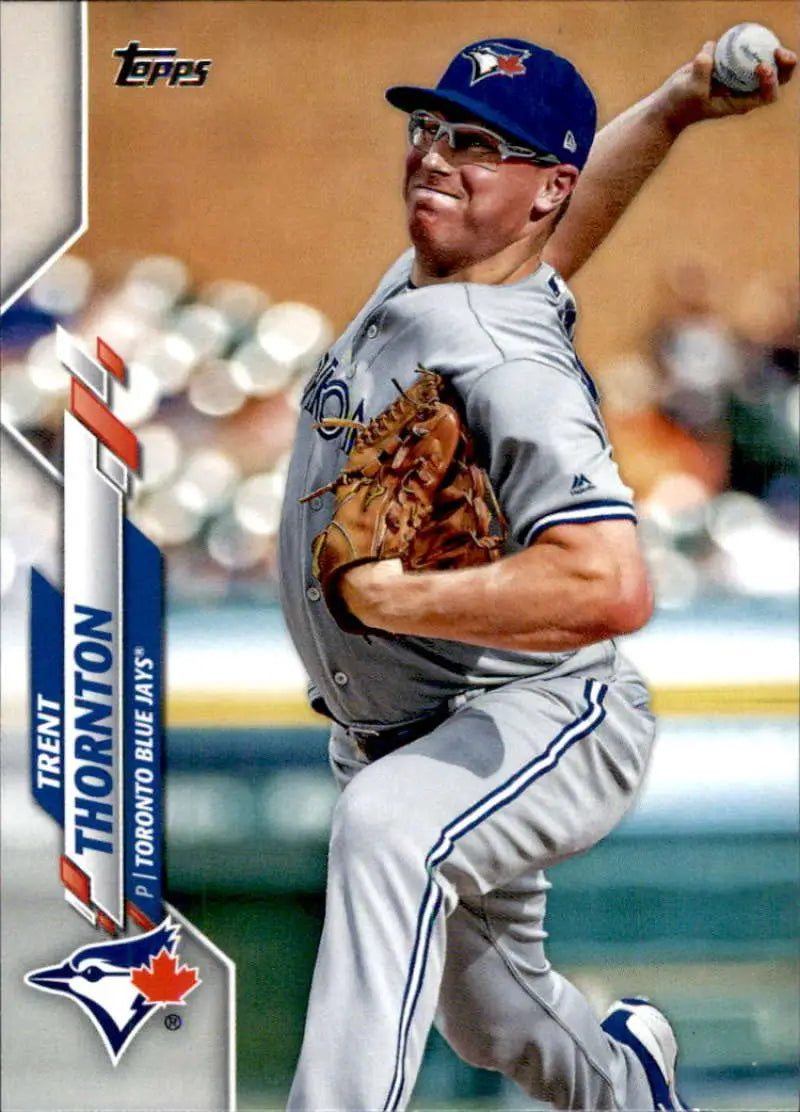 2020 Topps #226 Trent Thornton NM-MT Toronto Blue Jays Baseball Card - Baseball Card Single