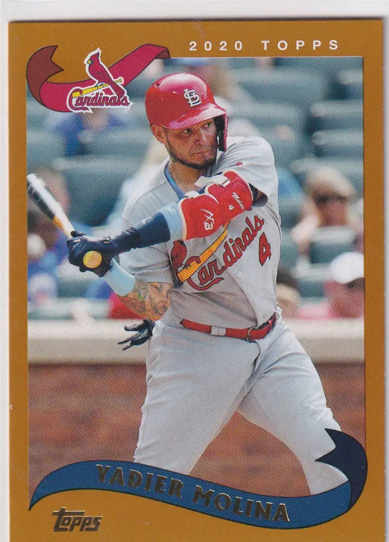 2020 TOPPS #234 YADIER MOLINA- ST LOUIS CARDINALS - Baseball Card Single