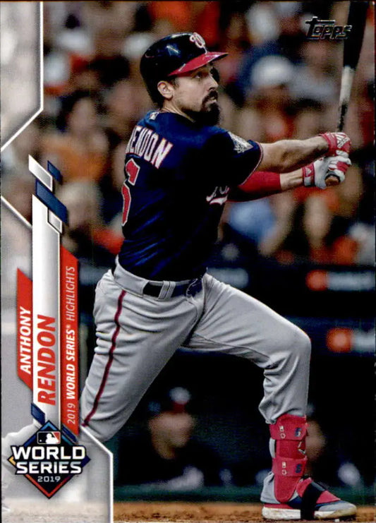 2020 Topps #239 Anthony Rendon NM-MT Washington Nationals Baseball Card - Baseball Card Single
