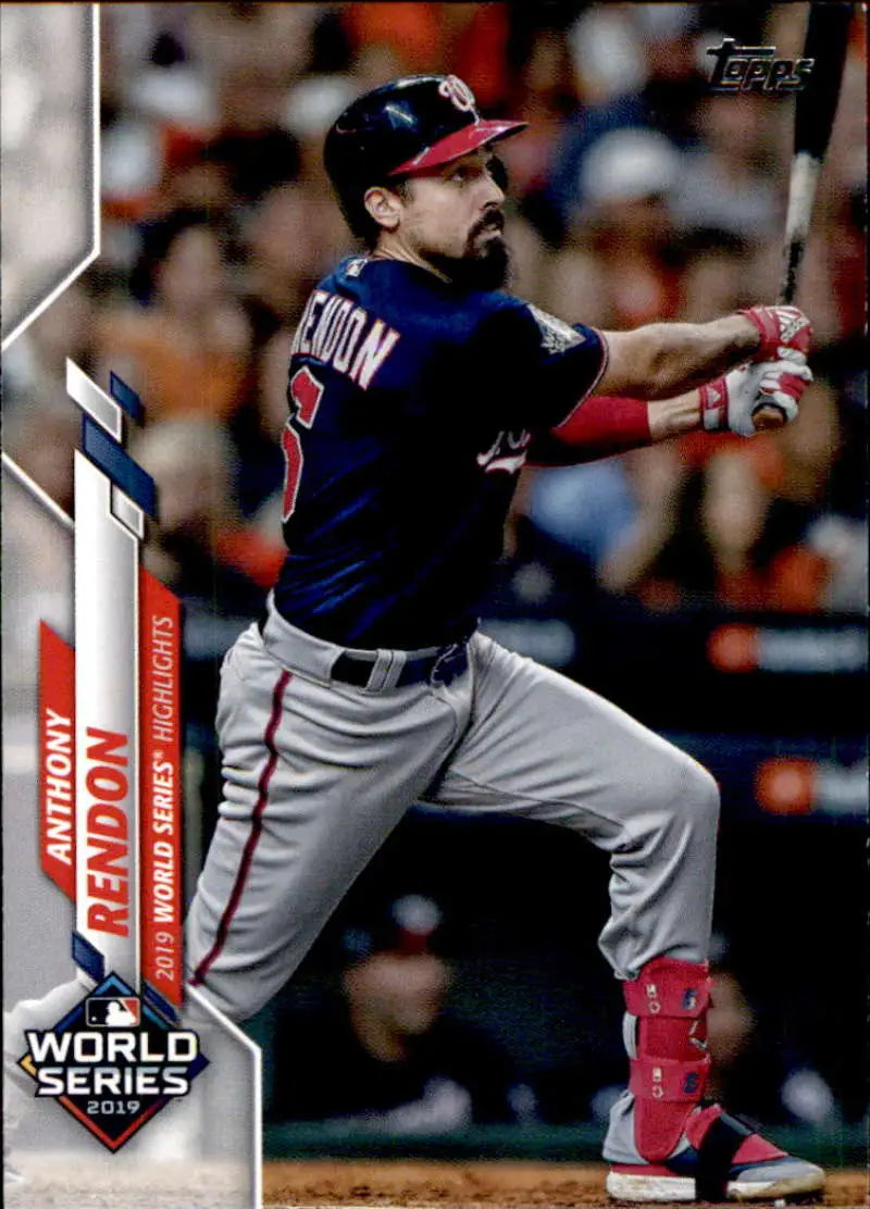 2020 Topps #239 Anthony Rendon NM-MT Washington Nationals Baseball Card - Baseball Card Single