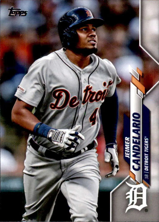 2020 Topps #243 Jeimer Candelario NM-MT Detroit Tigers Baseball Card - Baseball Card Single