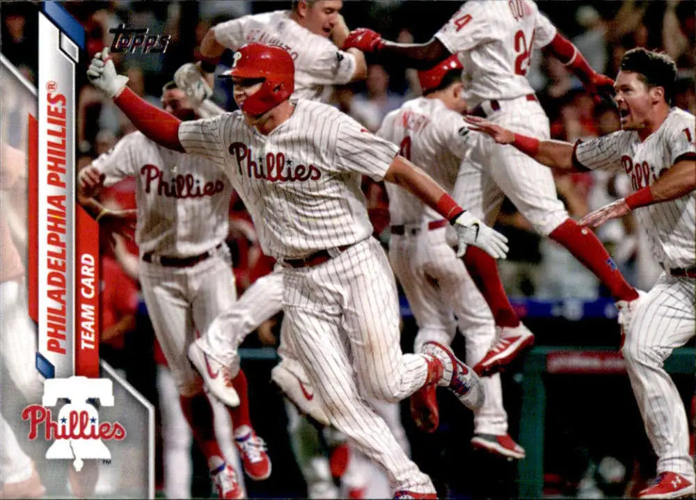 2020 Topps #246 Philadelphia Phillies NM-MT Baseball Card - Baseball Card Single