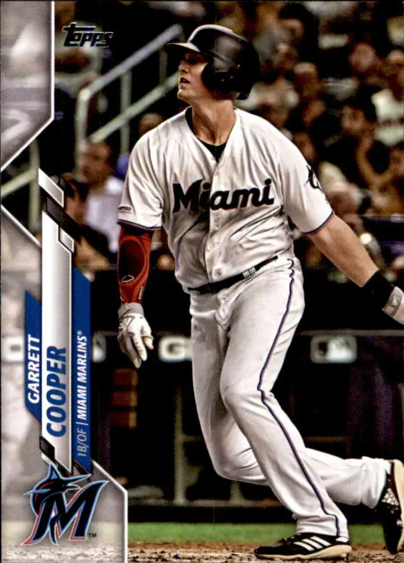 2020 Topps #247 Garrett Cooper NM-MT Miami Marlins Baseball Card - Baseball Card Single