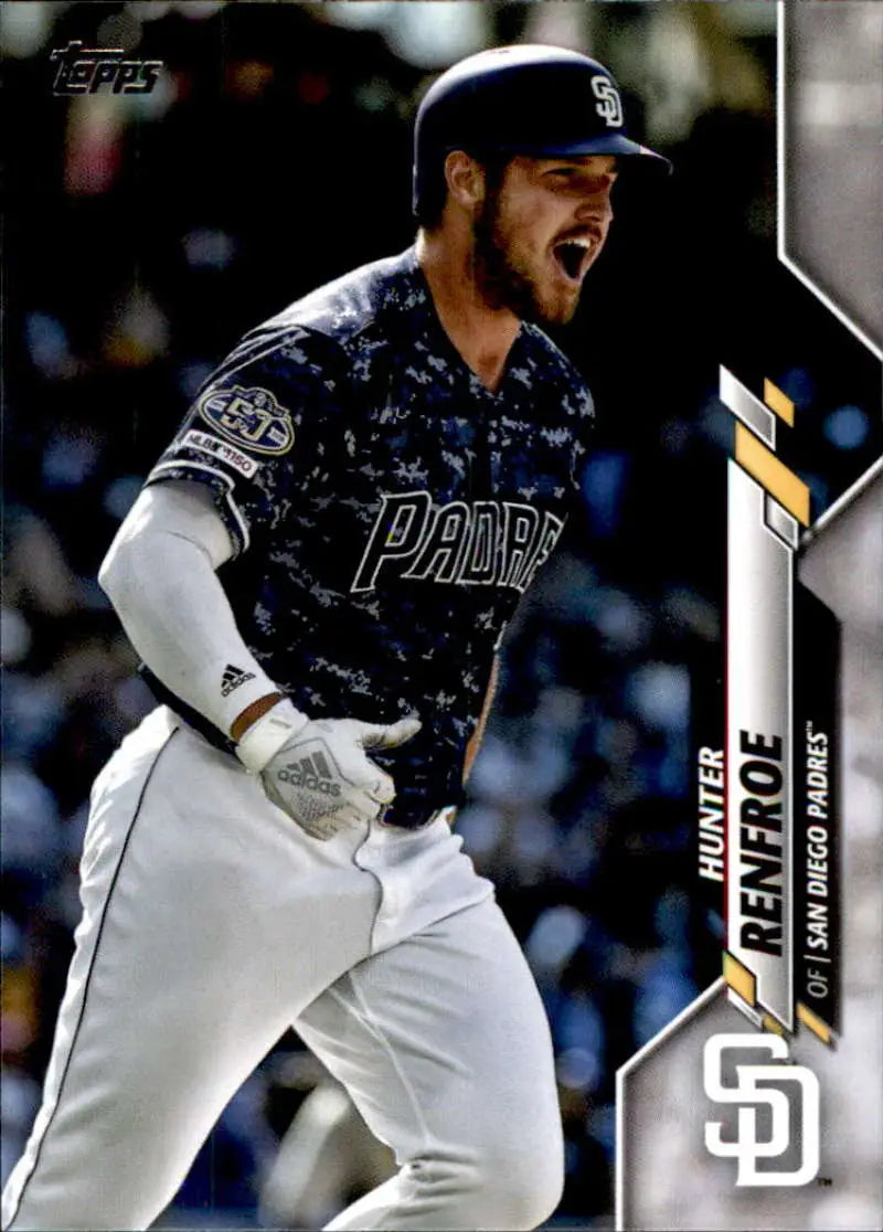 2020 Topps #248 Hunter Renfroe NM-MT San Diego Padres Baseball Card - Baseball Card Single
