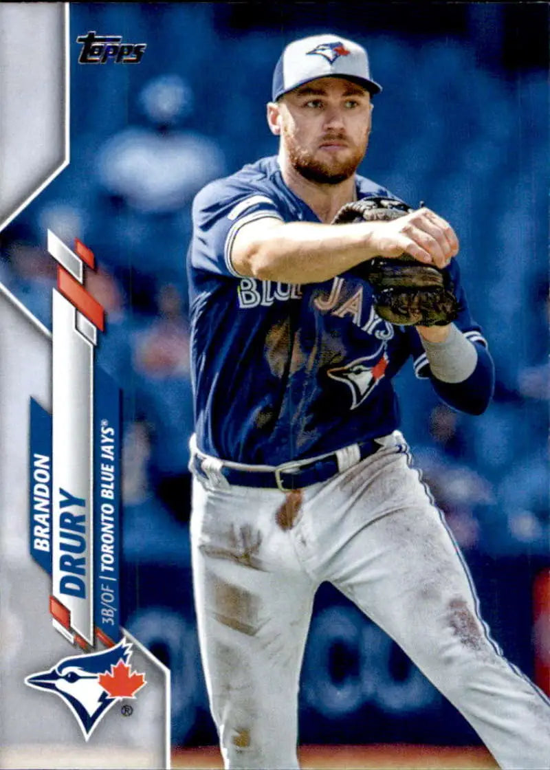 2020 Topps #253 Brandon Drury NM-MT Toronto Blue Jays Baseball Card - Baseball Card Single
