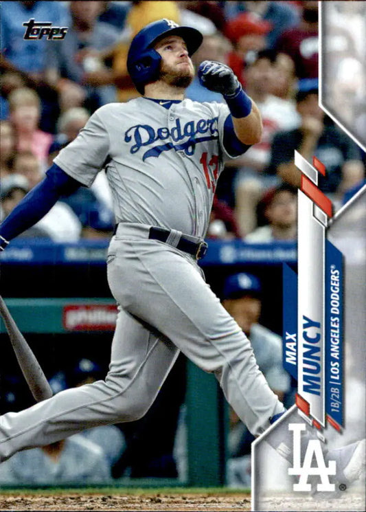2020 Topps #255 Max Muncy NM-MT Los Angeles Dodgers Baseball Card - Baseball Card Single