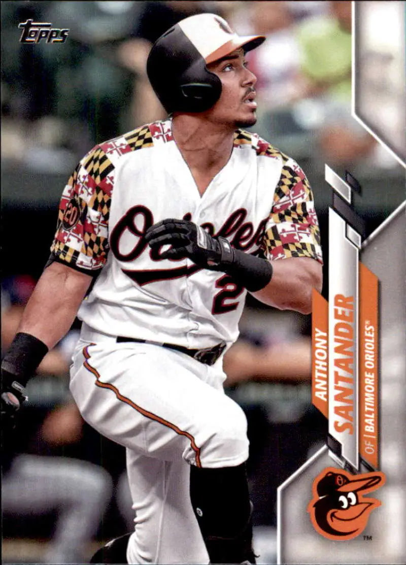 2020 Topps #262 Anthony Santander NM-MT Baltimore Orioles Baseball Card - Baseball Card Single