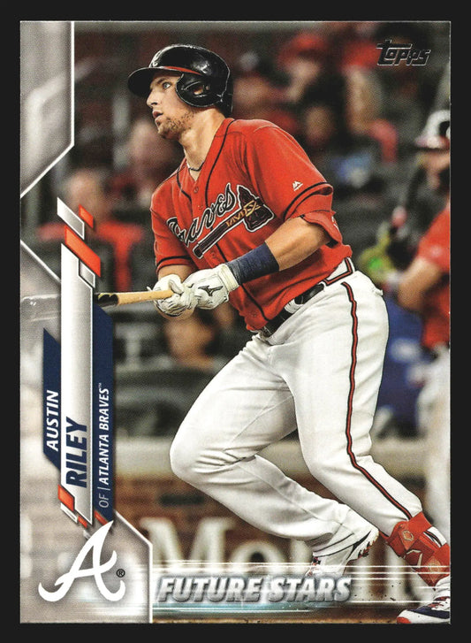 2020 Topps #266 Austin Riley Braves Future Stars - Baseball Card Single