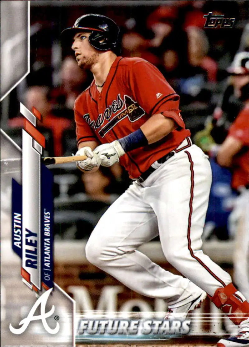 2020 Topps #266 Austin Riley NM-MT Atlanta Braves Baseball Card - Baseball Card Single