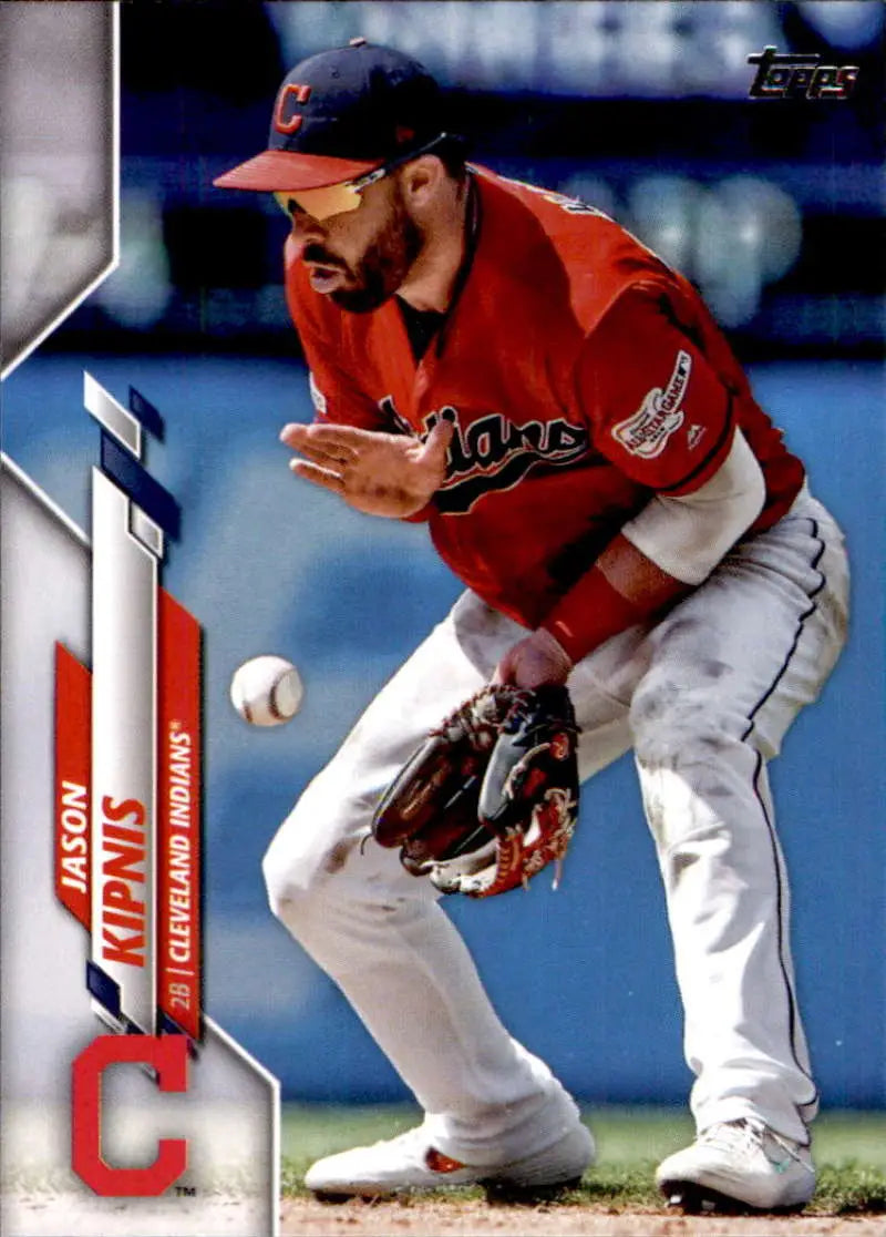 2020 Topps #284 Jason Kipnis NM-MT Cleveland Indians Baseball Card - Baseball Card Single