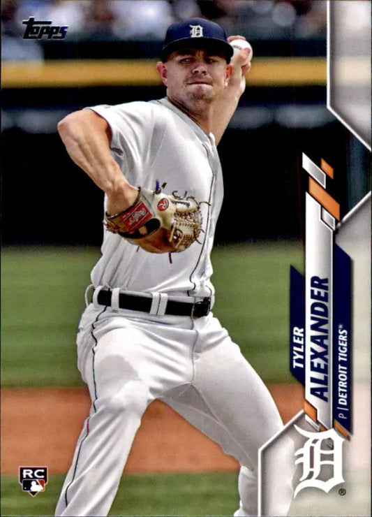 2020 Topps #285 Tyler Alexander NM-MT RC Rookie Detroit Tigers Baseball Card - Baseball Card Single