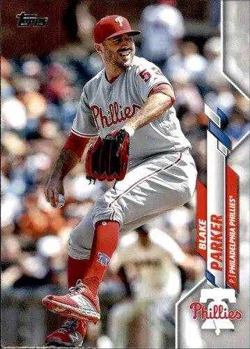 2020 Topps #286 Blake Parker NM-MT Phillies ID:25635 - Baseball Card Single