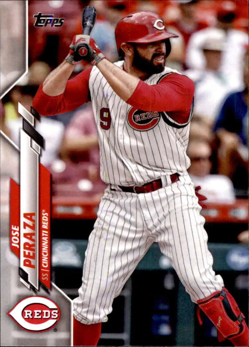 2020 Topps #287 Jose Peraza NM-MT Cincinnati Reds Baseball Card - Baseball Card Single